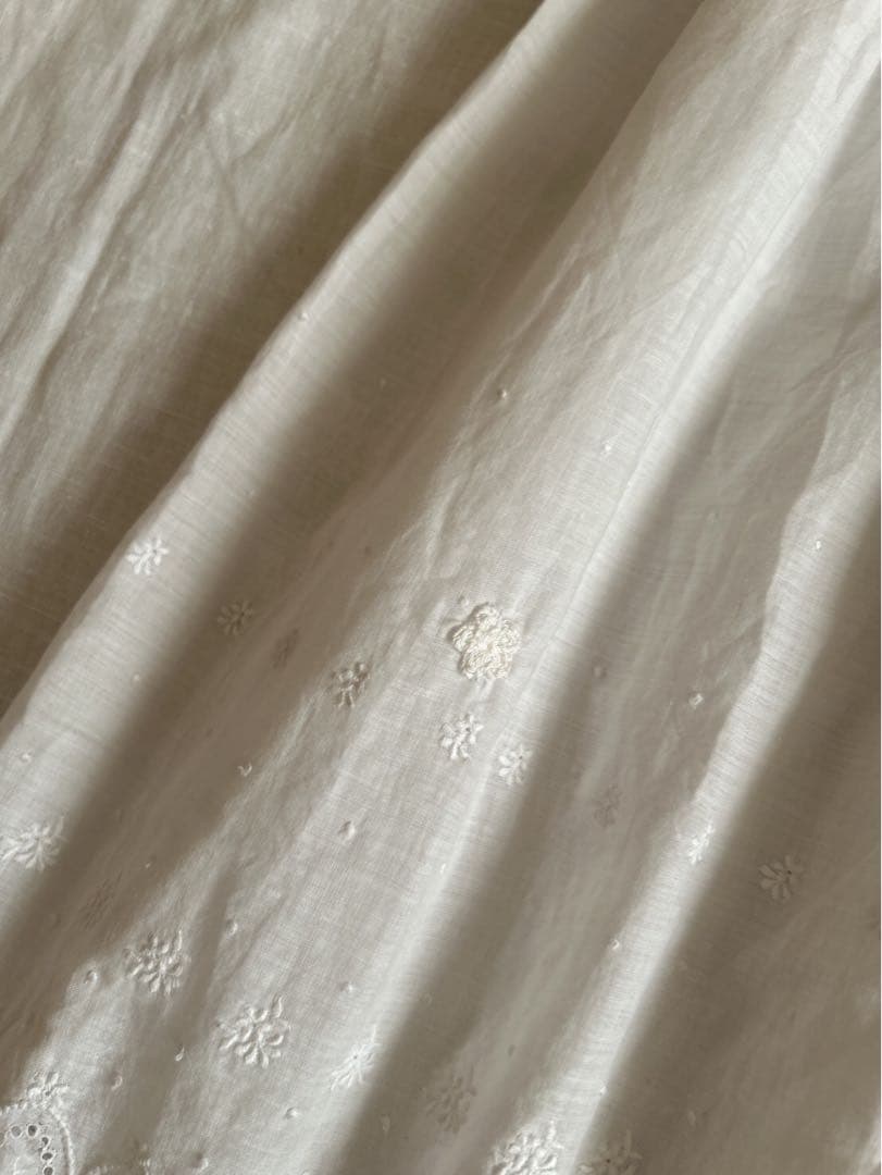 ✲*フランス・フレンチアンティーク　ベビードレス・ドールドレス　チャーチ　レース