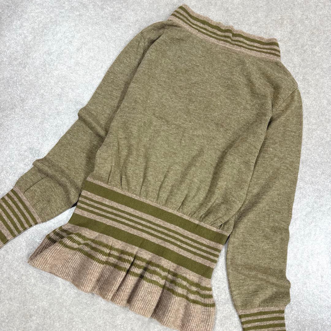 Vivienne Westwood RED LABEL シルク混 ペプラムニット