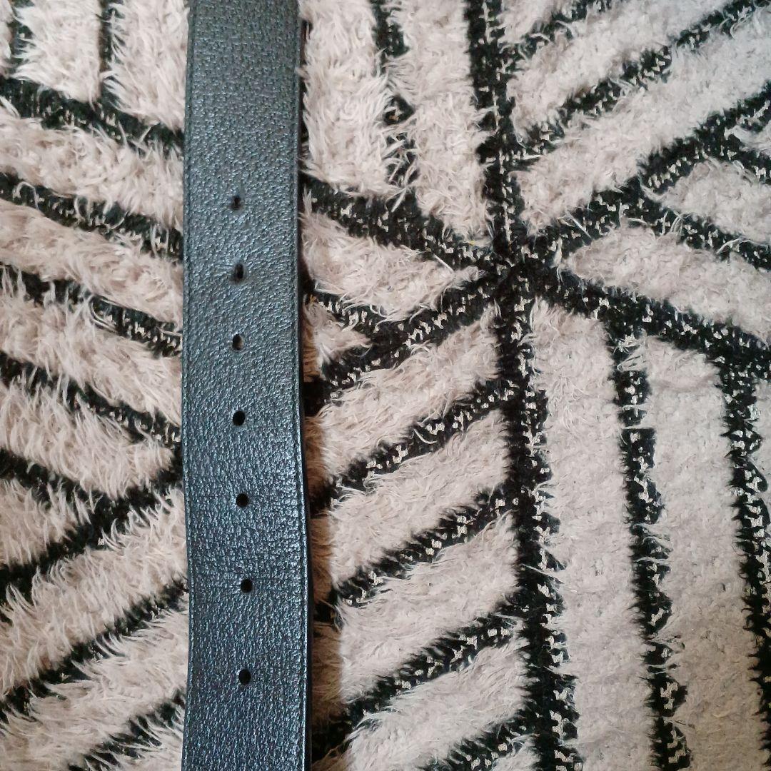 GUCCI ブラック GGバックル ベルト