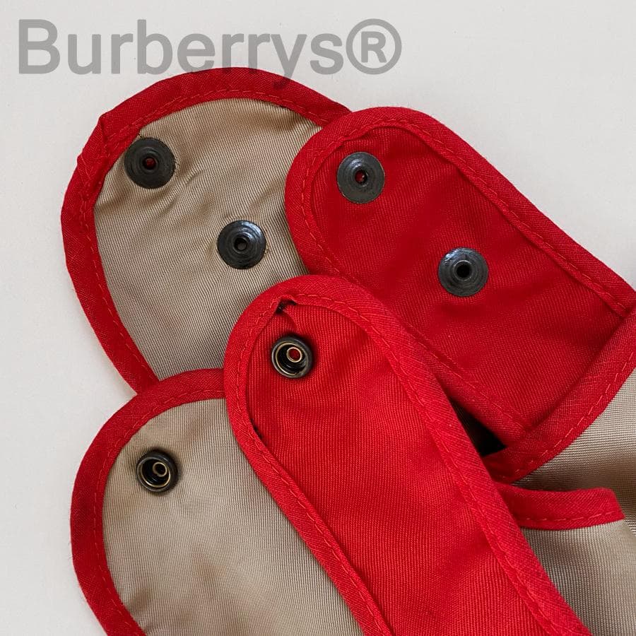 Burberrys バーバリーコート 犬服 赤 12\"/30cm
