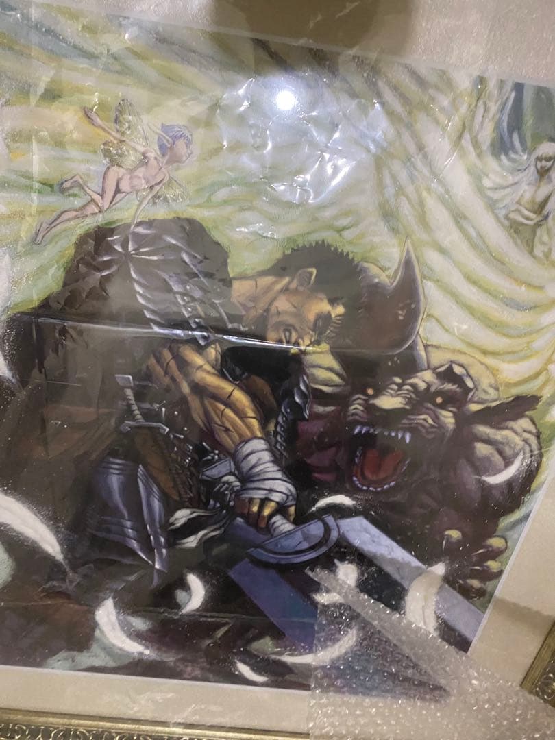大ベルセルク展　複製原画　ガッツ　キャラファイングラフ Type I　18巻表紙
