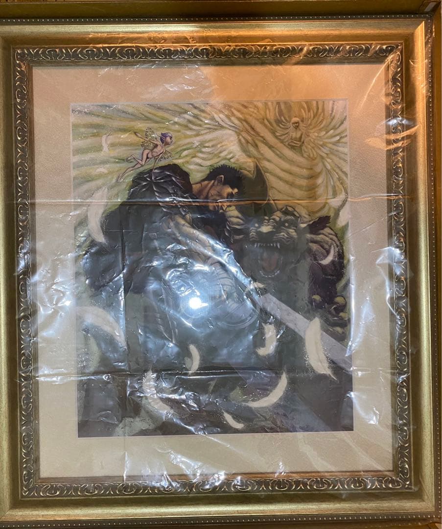 大ベルセルク展　複製原画　ガッツ　キャラファイングラフ Type I　18巻表紙