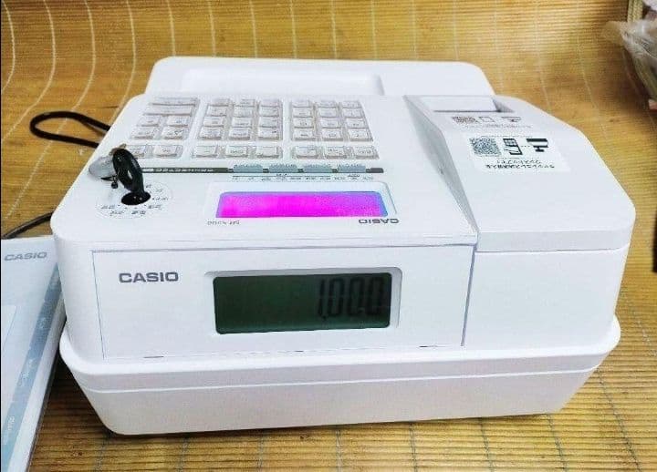 カシオレジスター　SR-S200　最新機種　スマホで設定売上管理　200009