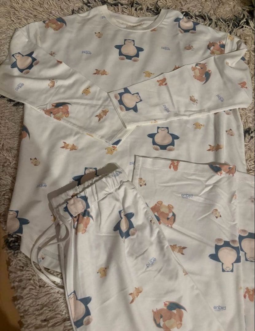 【値下げ中】ジェラートピケ ポケモンスリープ ルームウェアセット