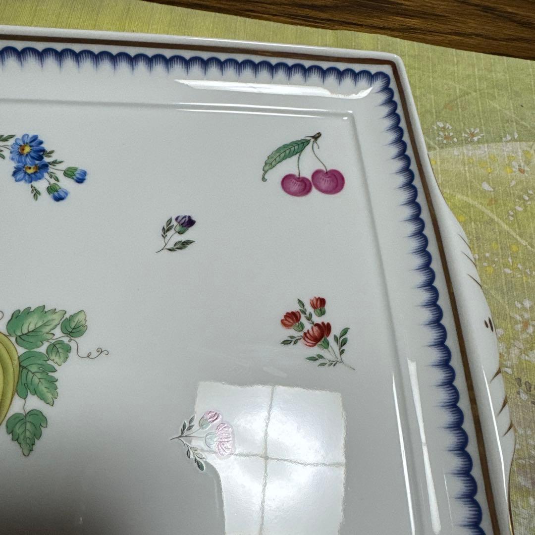 リチャードジノリ　イタリアンフルーツ　スクエアトレイ