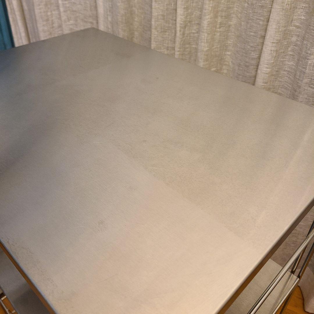 O'gre　オグレ　フラットステンレス3段トロリー　キッチンワゴン　韓国