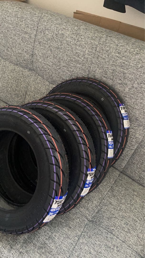 TUKTUK MB90 90/90-10 タイヤ 4本セット