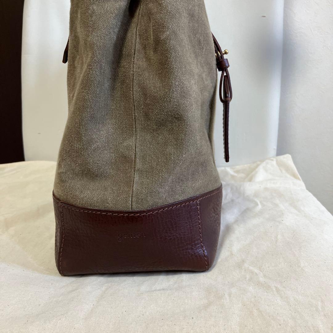 genten ミモザ ベーシックトートバッグ