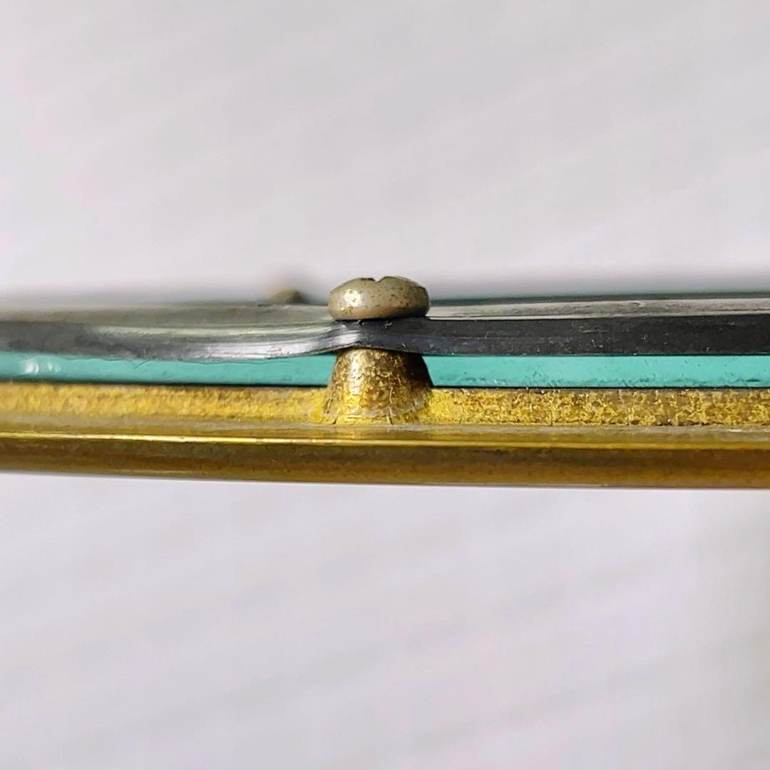 アンティーク風 船舶 真鍮（ブラス）丸窓舷窓ミラー