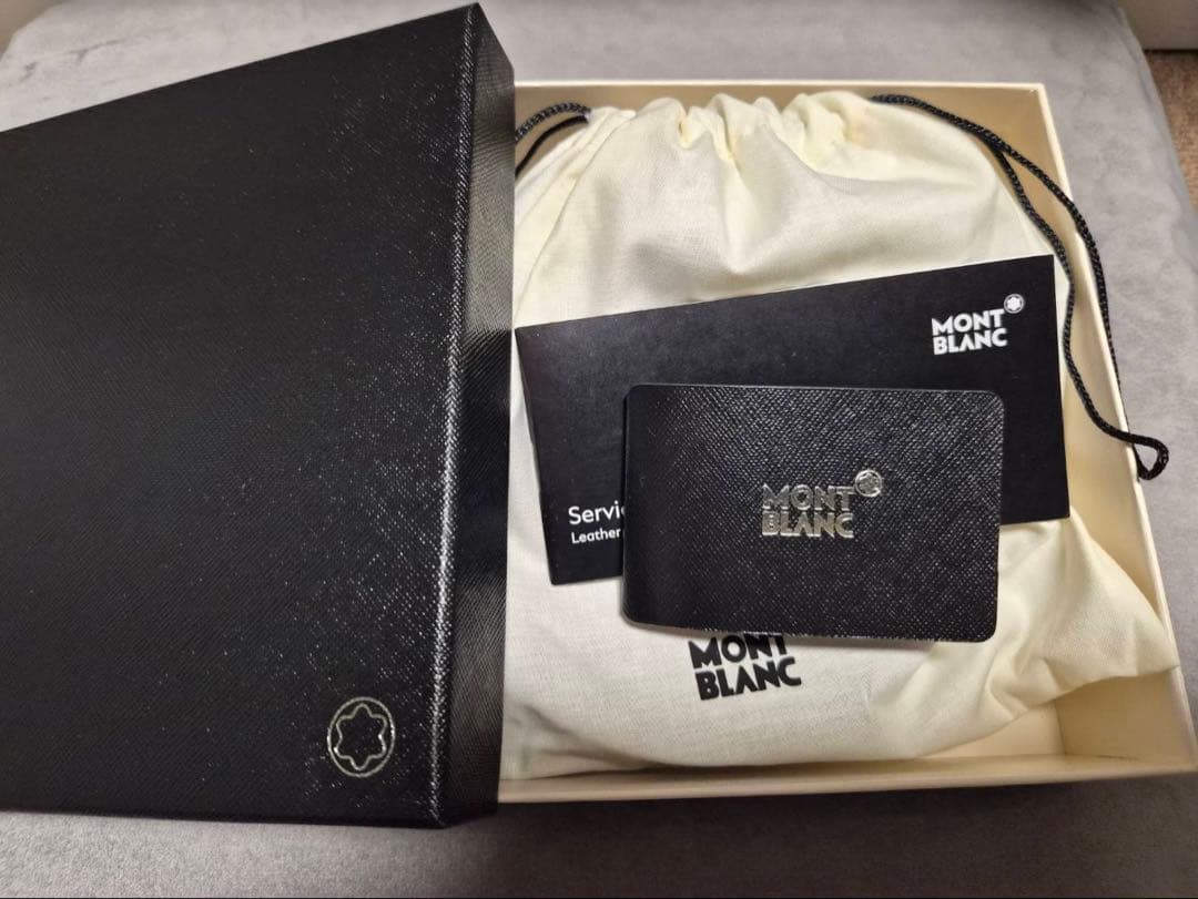 新品 MONTBLANC リバーシブル レザーベルト MB111080