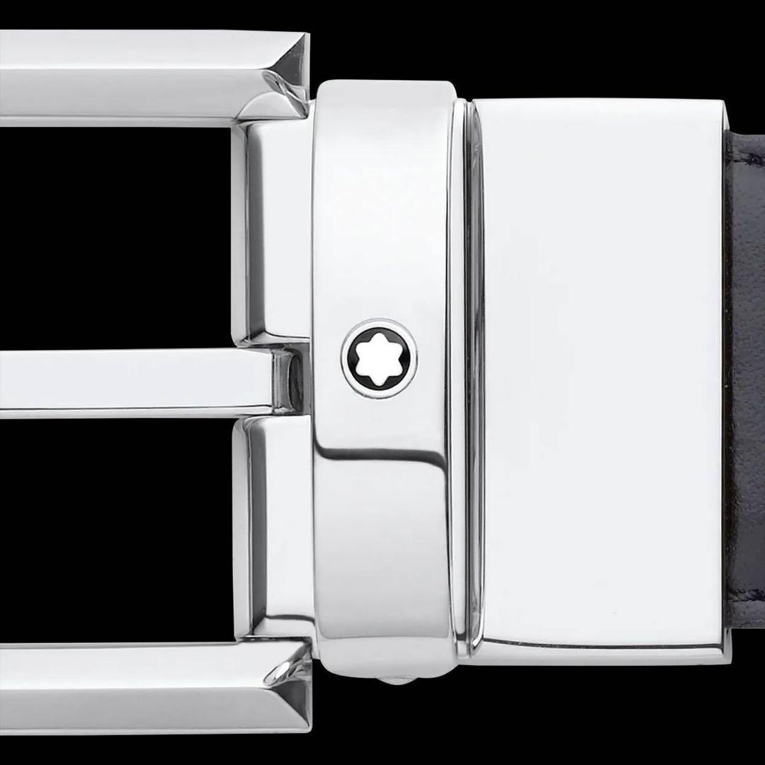 新品 MONTBLANC リバーシブル レザーベルト MB111080
