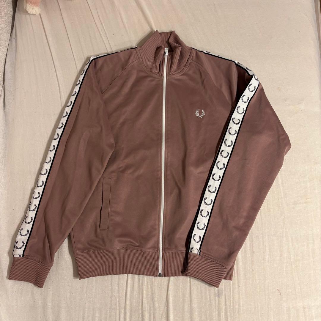 FRED PERRY トラックジャケット　スモークピンク