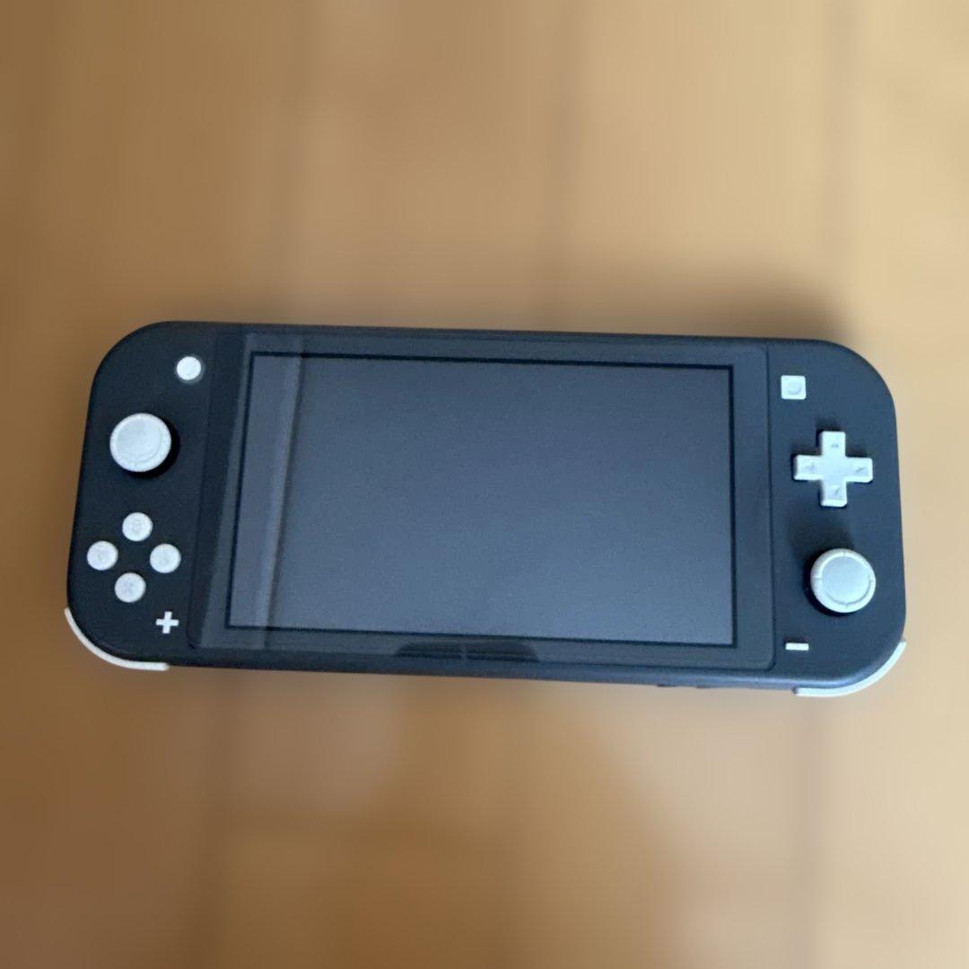 Nintendo Switch Lite 本体 グレー 充電器付き
