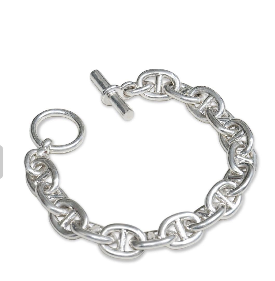 OVY Silver Anchor Chain Bracelet 希少Sサイズ