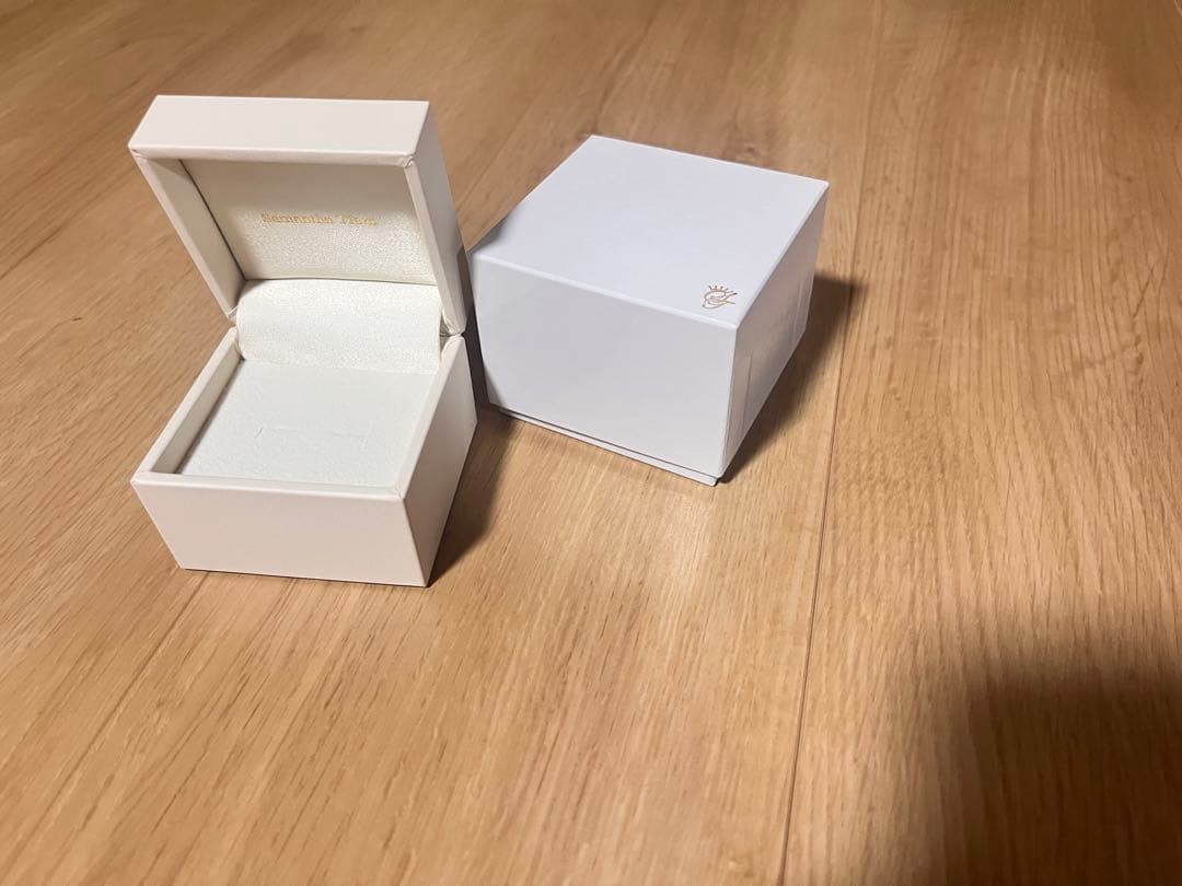 【咲絵】花モチーフ ピンクゴールドリング