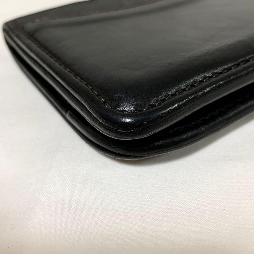 ワイルドスワンズ ケース 王冠ロゴ パーム ブラック カードケース