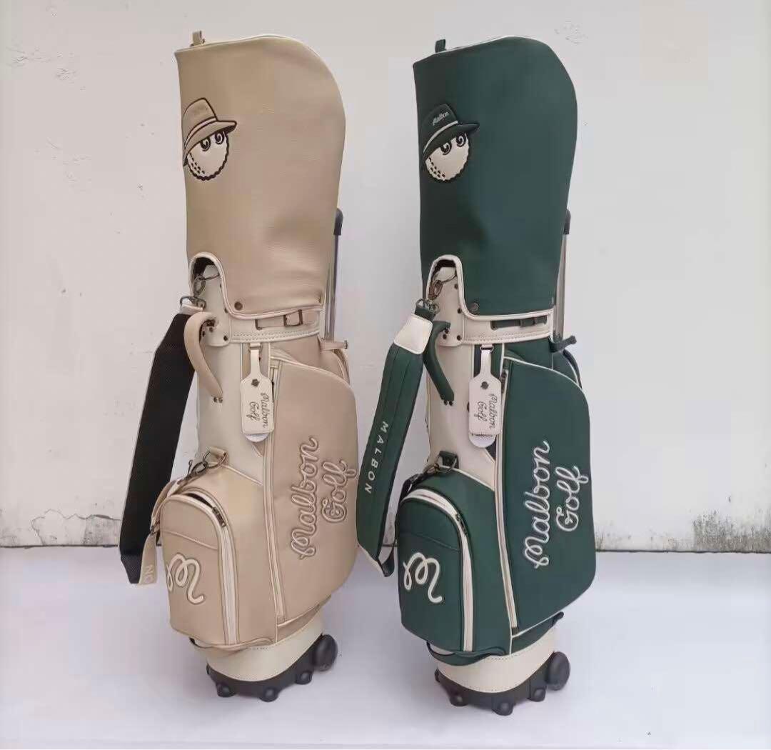 新作 マルボン ゴルフ キャディバッグ キャスター型 新品