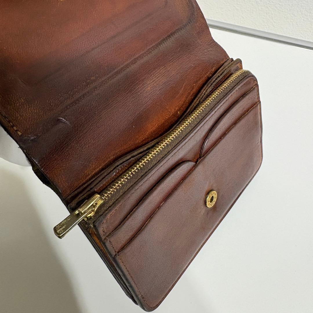 forme フォルメ ショートウォレット ベビーカーフ ブラック 財布