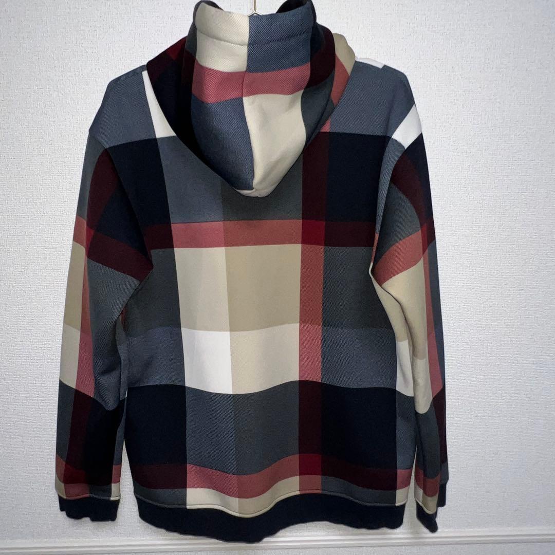 ブラックレーベルクレストブリッジ プルオーバーパーカー チェック（サイズL ）