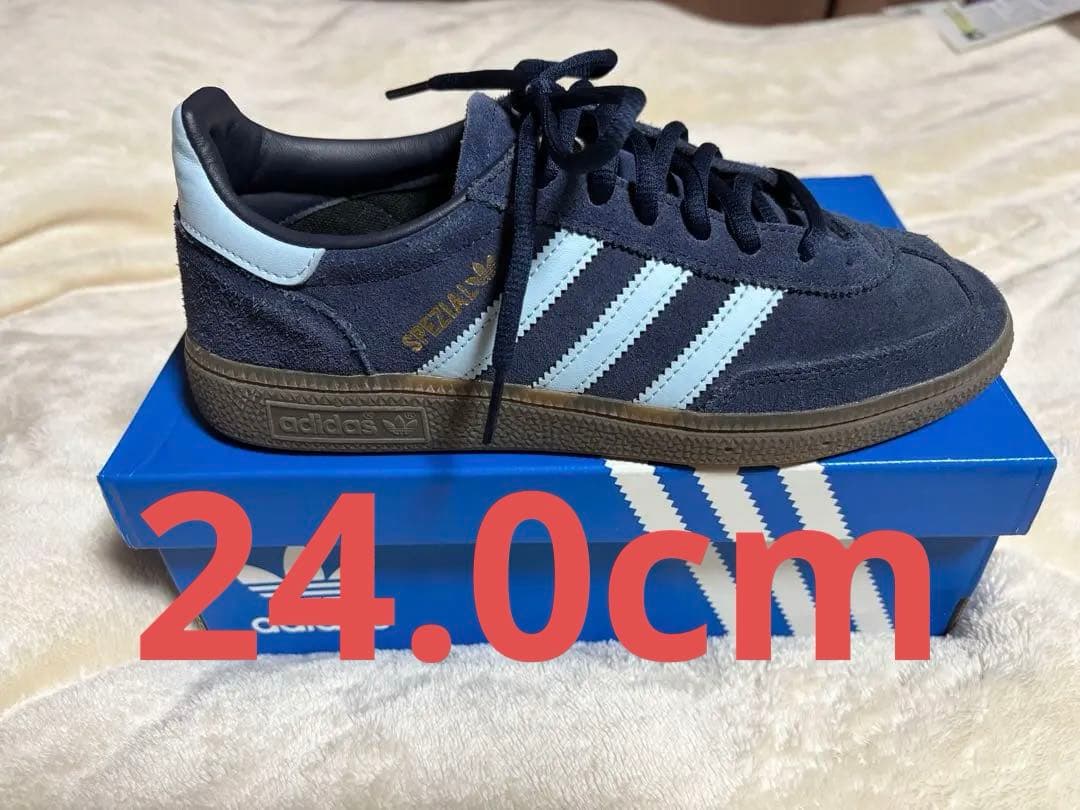 adidas ハンドボール スペツィアル 24cm ネイビー