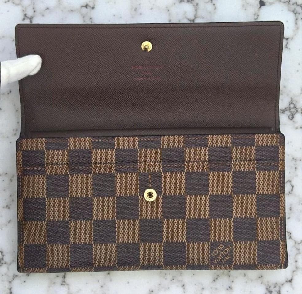 ルイヴィトン ダミエ ポルトフォイユ インターナショナル 折り財布 N61217