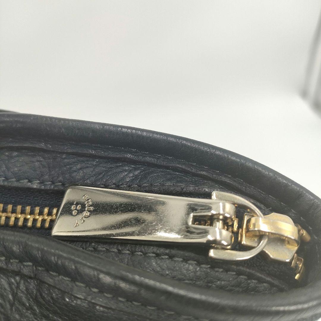 aniary　アニアリ トートバッグ　ダークネイビー　レザー　A4