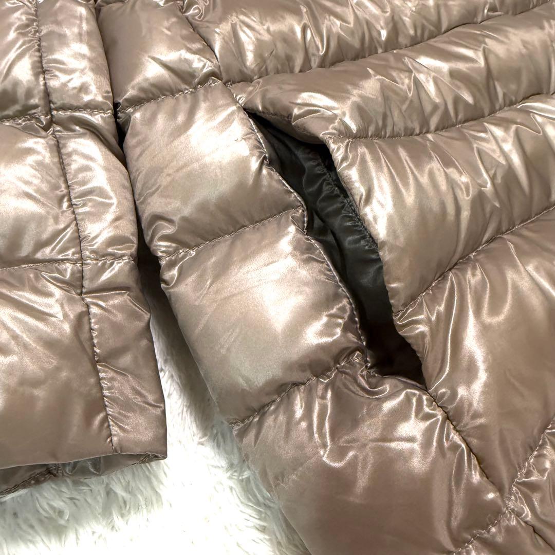 HERNO ダウンジャケット イコニコ 42 ショート丈　7分袖ライトダウン