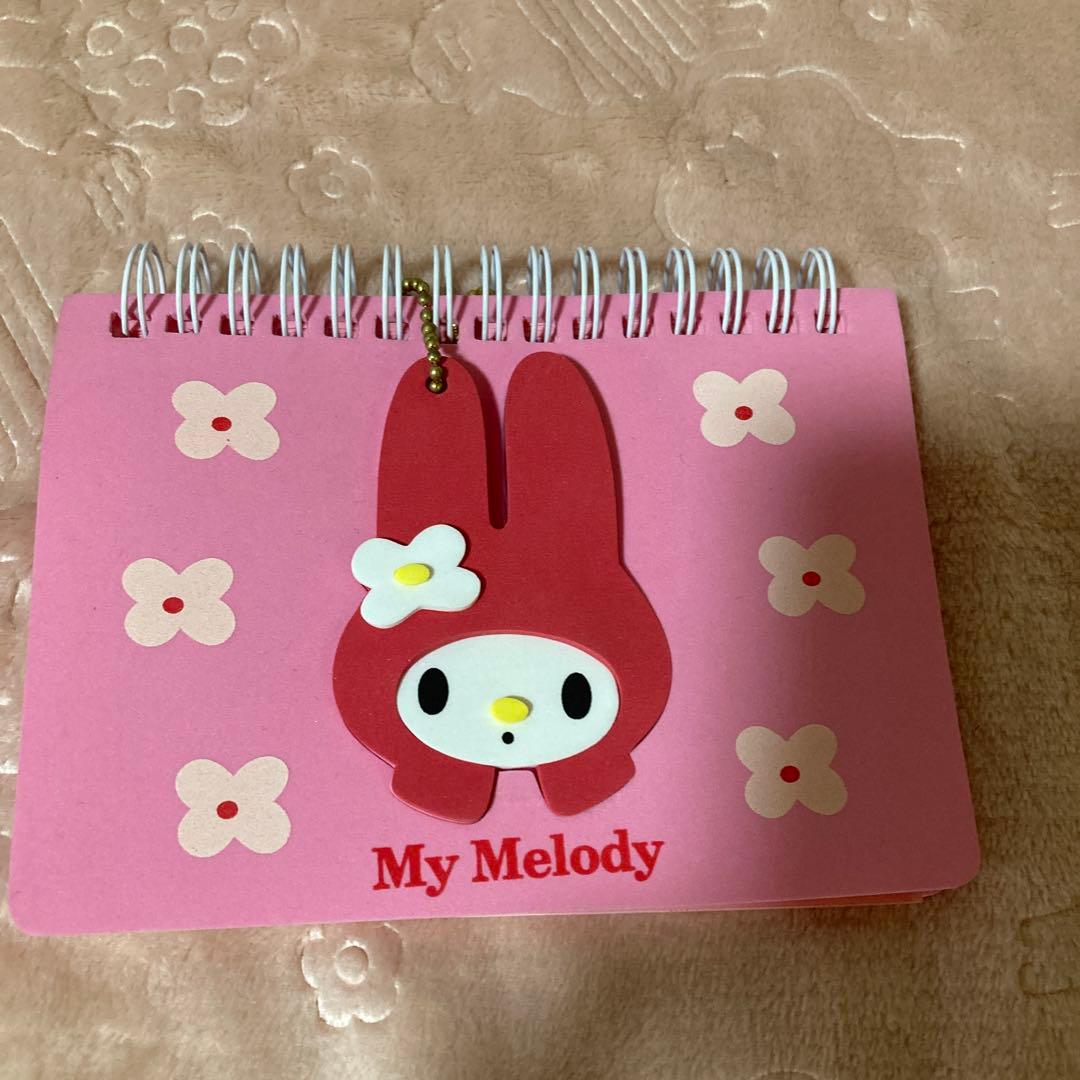 My Melody フォトフレーム付きノート 1997年製 サンリオ