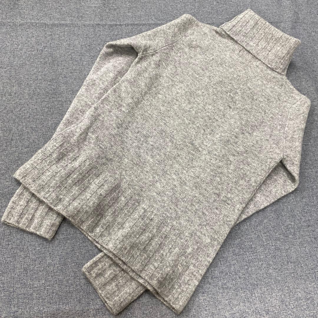 N920◯ hysteric glamour ヒス ニット ハイネック グレー