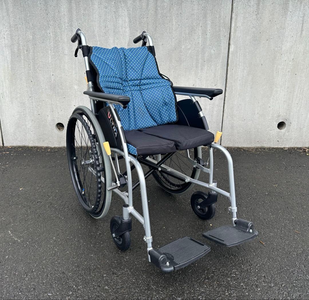 NISSIN 日進医療器 NA-U1 ウルトラシリーズ アルミ製 自走式車椅子