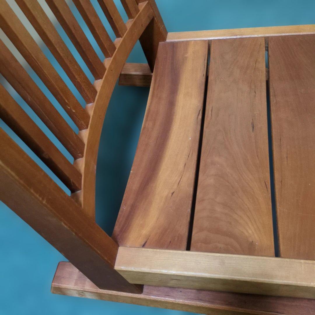 ウッドユーライクカンパニー チェリー 座椅子① ヴィンテージ レトロ オールド