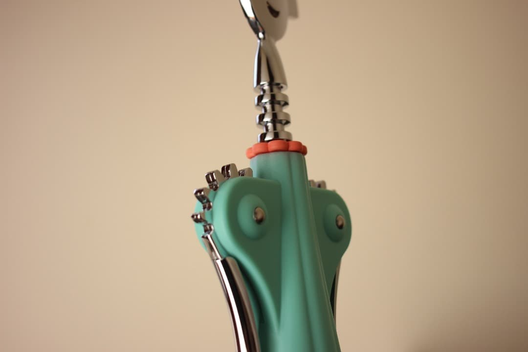 未使用・箱入　アレッシー　ワインオープナー　栓抜き　コルクスクリュー　グリーン