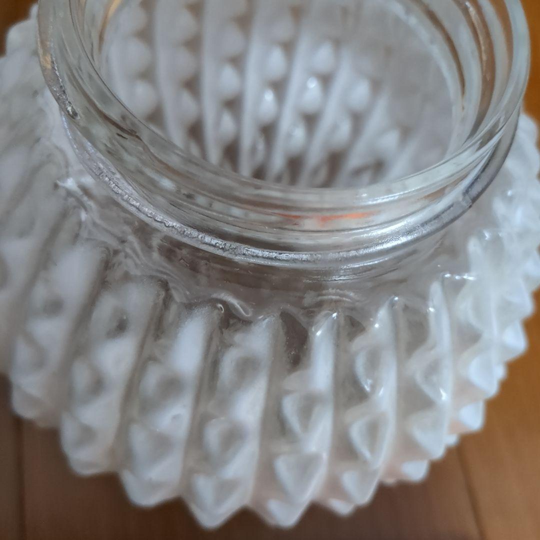 レトロポップ シェード① 電傘 電笠 乳白色 ランプシェード アンティーク 雑貨