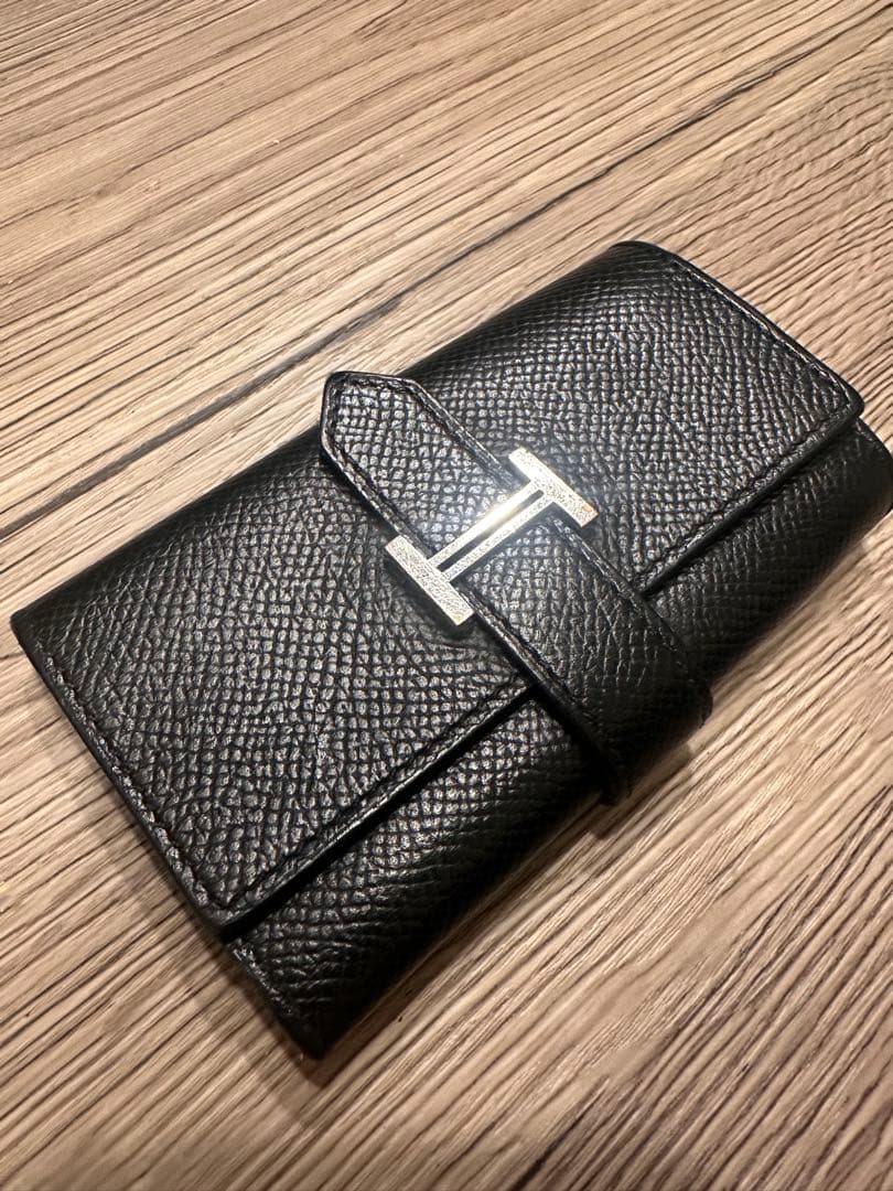 【限定値下げ】エルメス　ベアン　長財布　キーケース　セット　黒　美品