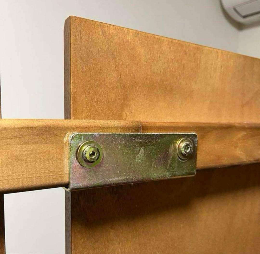 【取りに来れる方のみ】ニトリ木製すのこベッドフレームダブルサイズ