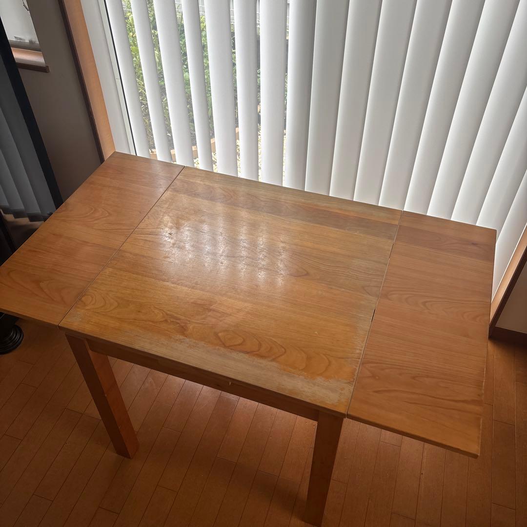 名前が思いつかない　unico ダイニングテーブル 伸長式