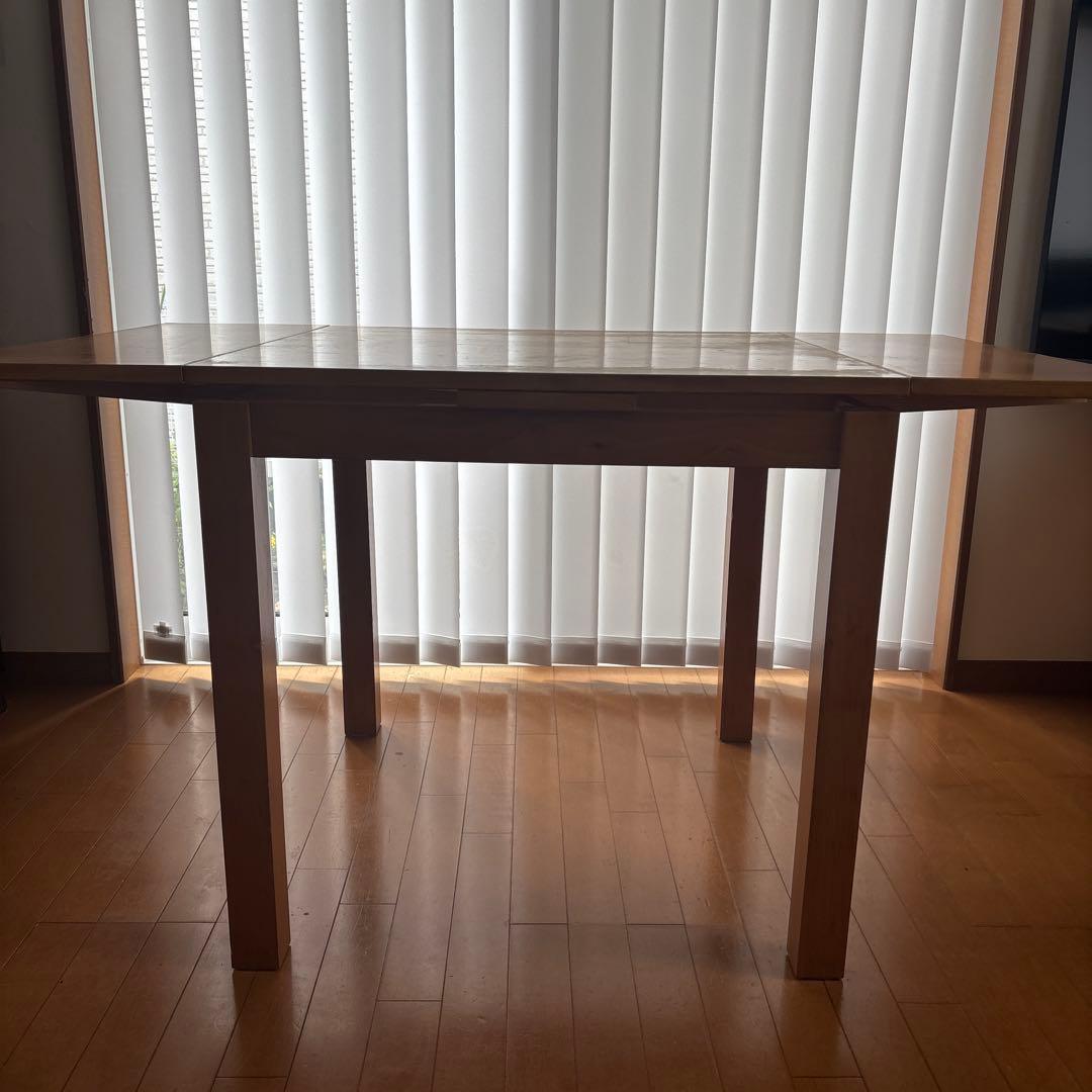 名前が思いつかない　unico ダイニングテーブル 伸長式