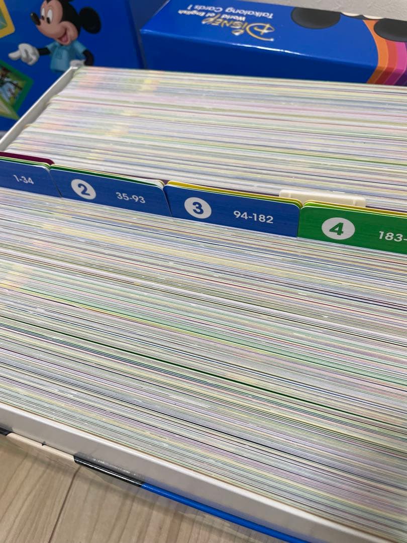 DWE ディズニー英語システム　トークアロング　Q&Aカードセット 623