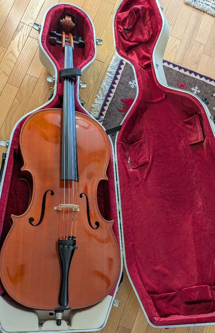 鵜原 チェロ HORST GRUNERT No.210 弓ケース