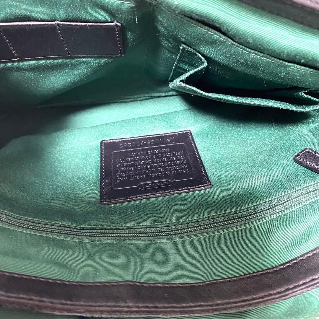 美品✨ コーチ COACH メッセンジャーバッグ シグネチャー 斜め掛け