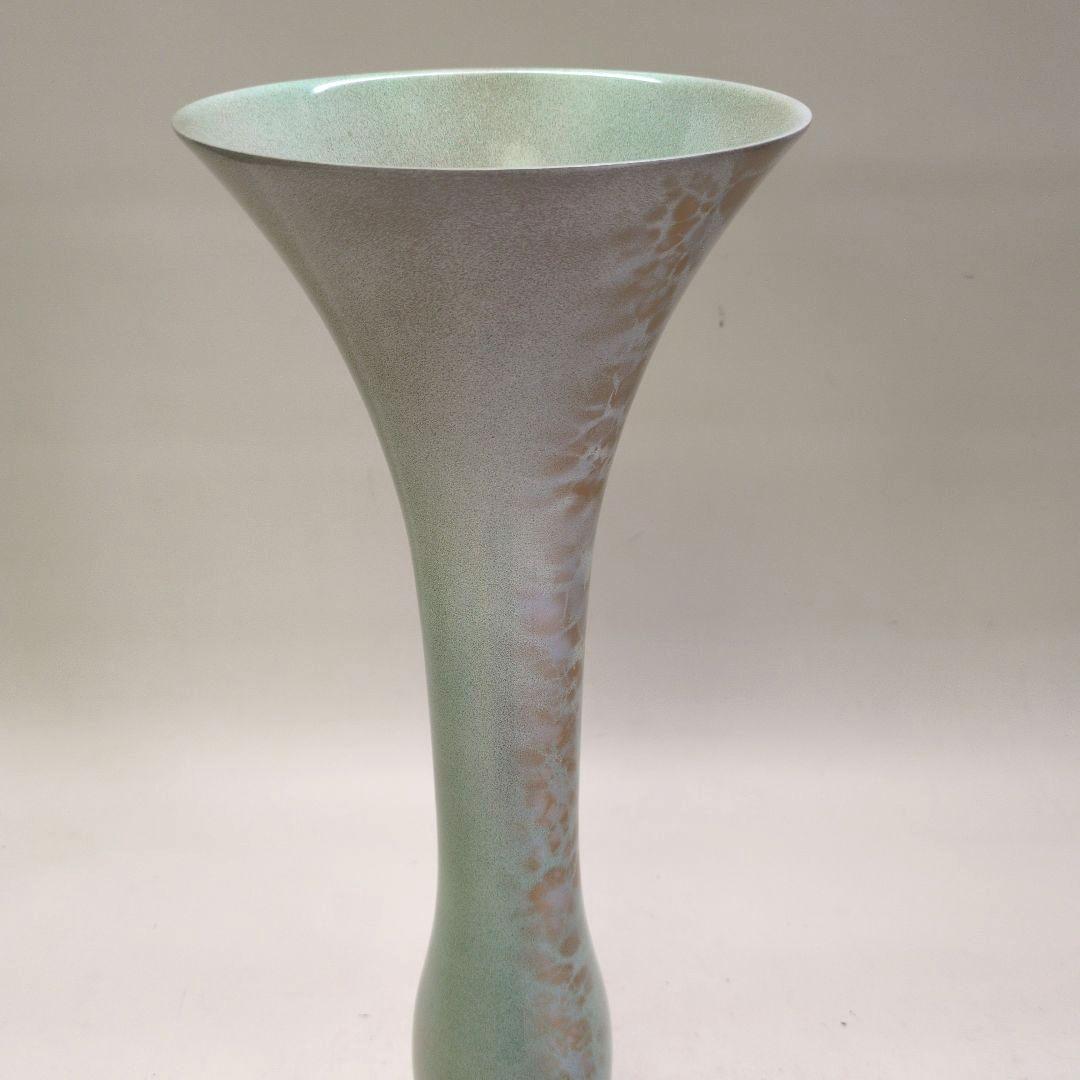 銅製花器　池坊好み　池坊花器