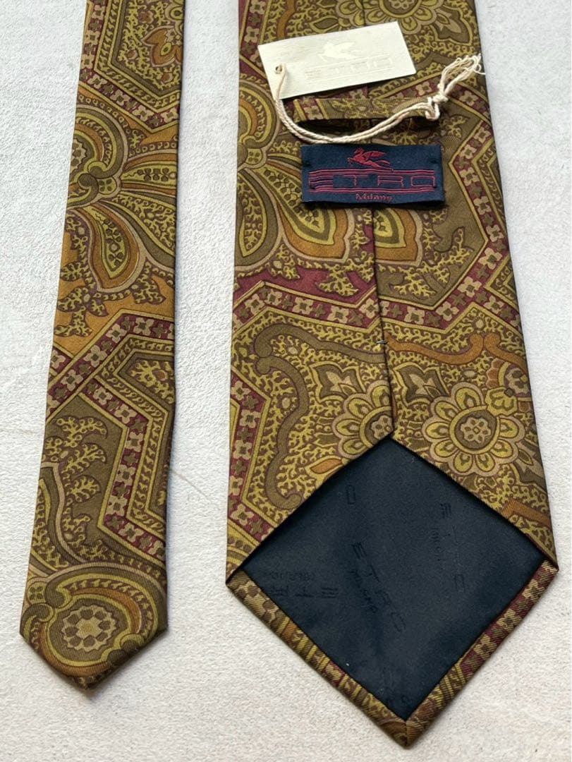 【極美品】ETROシルク ペイズリー柄 他　ネクタイ 3本セット