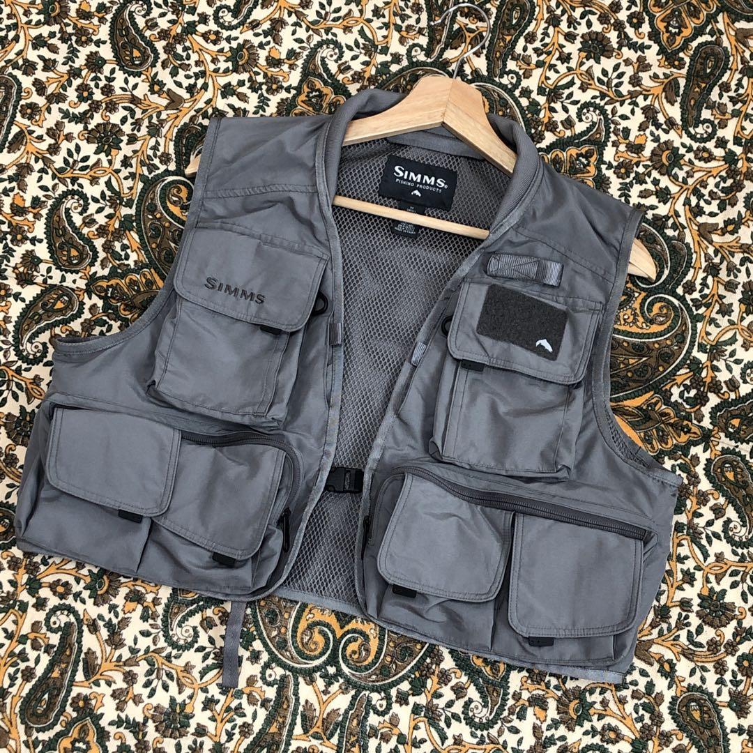 美品 SIMMS シムス トリビュトリー・フィッシングベスト ガイドベスト