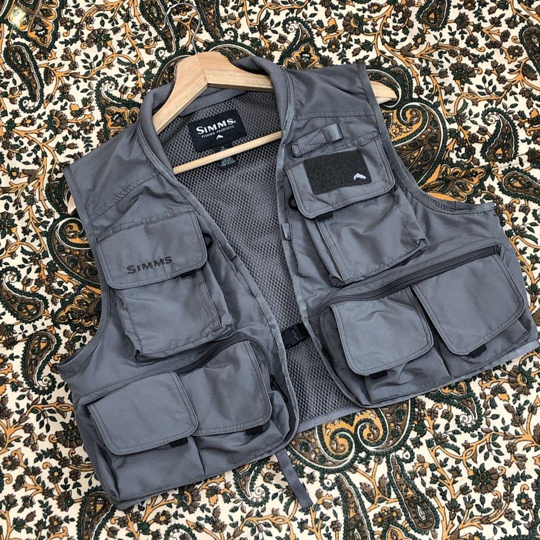 美品 SIMMS シムス トリビュトリー・フィッシングベスト ガイドベスト
