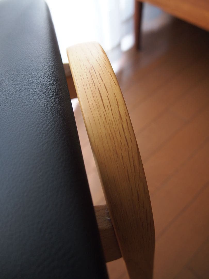 ミナペルホネン 秋田木工 剣持スツールD ナラ材 希少 タンバリン チェア 生地