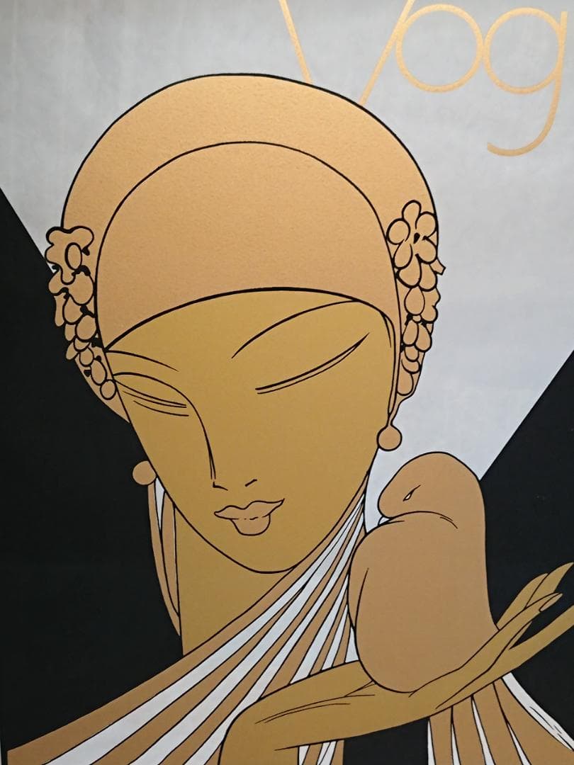 アンティーク　VOGUE　ヴォーグ　パブミラー　インテリア　工芸品　A2872