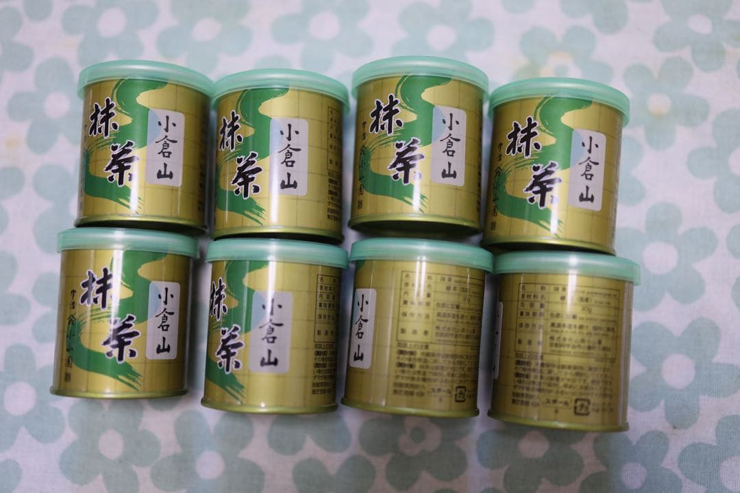 山政小山園　抹茶 小倉山 30g x 8缶セット