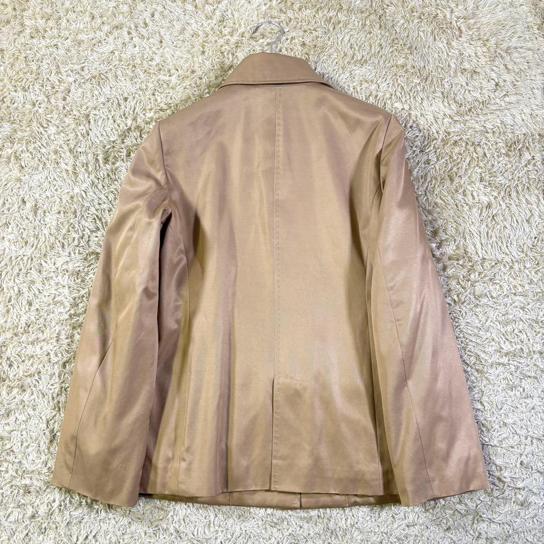 美品　バーバリーロンドン　ノバチェック　シルク　コットン　ジャケット　38