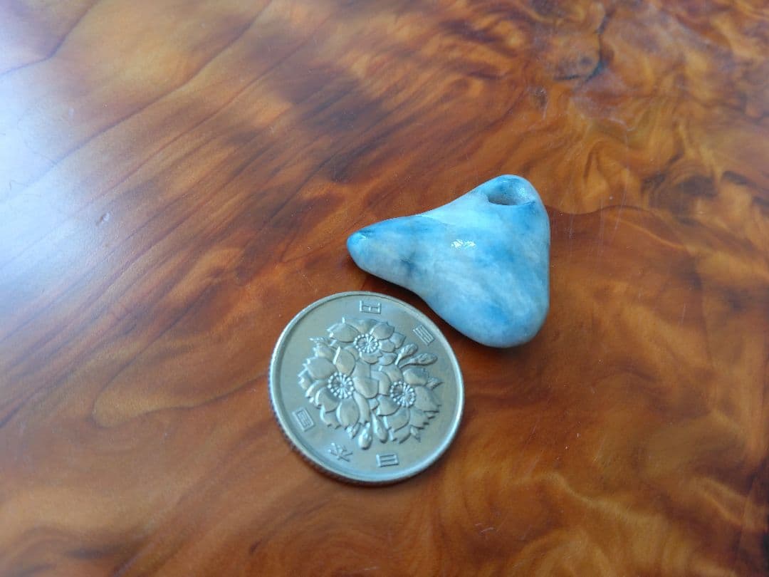 糸魚川翡翠　青