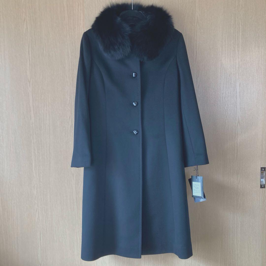 カシミヤロングコート 新品タグ付き